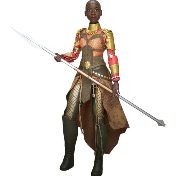 Marvel black panther Wakanda forever okoye 11.5" fashion doll nib - Picture 4 of 5